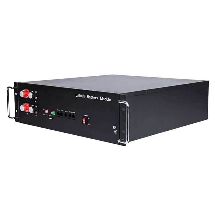 Düşük Voltaj 30kwh 50kwh Rackmount Lifepo4 Lityum Pil Güç Rezervi Seçimi