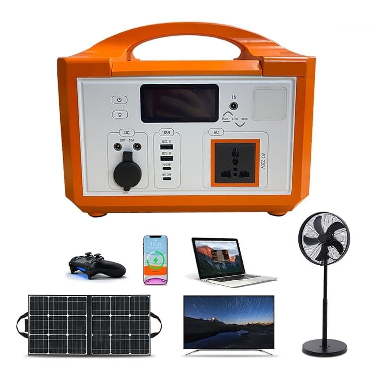 460wh taşınabilir lityum batarya enerji istasyonu, açık hava 600 watt taşınabilir güç kaynağı
