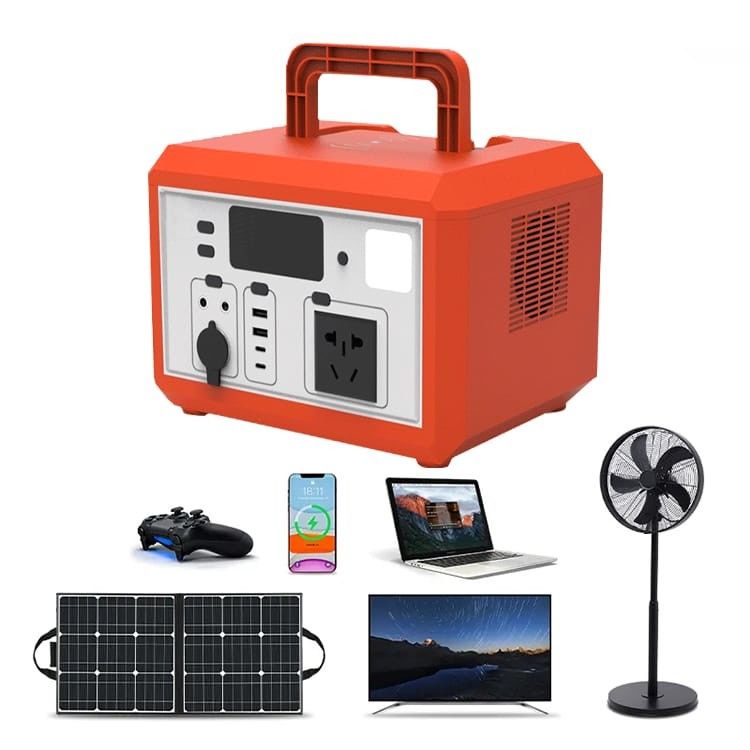 600W taşınabilir Lityum Pil Enerji Santrali Jeneratörü Açık Hava Kampı RV Balıkçılığı