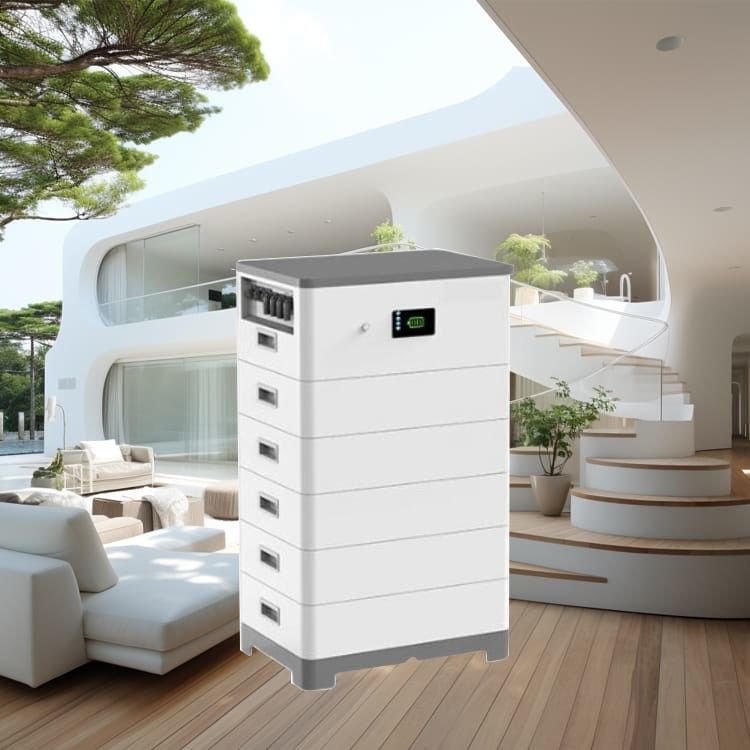 50kWh Yüksek Voltajlı Rackmount Lifepo4 Endüstriyel İşlemler İçin Enerji Depolama