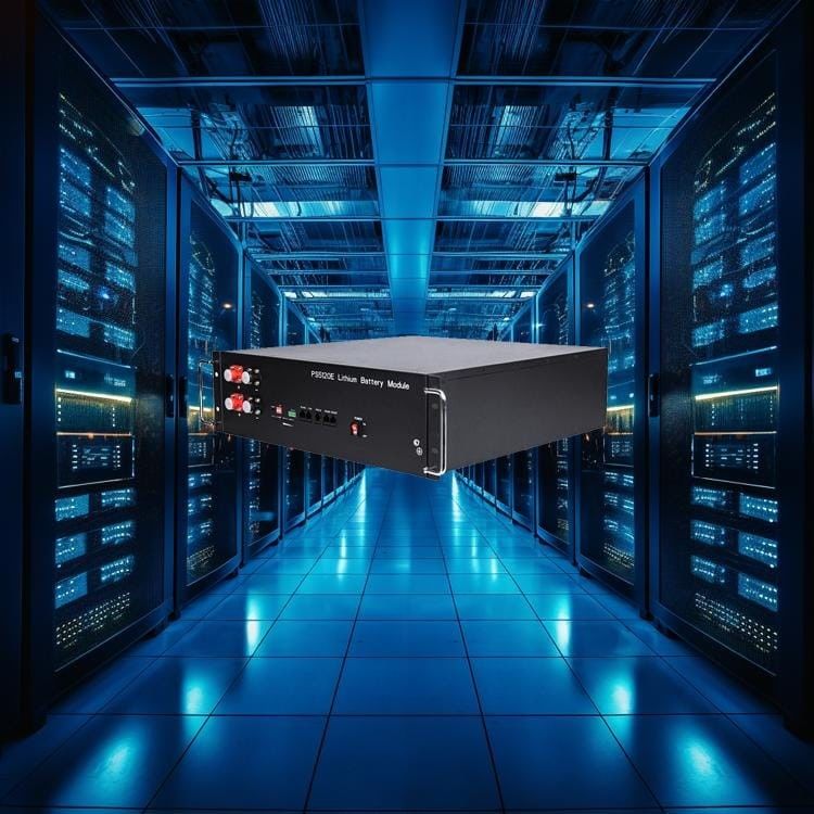 Endüstriyel uygulamalar için yüksek voltajlı 50kWh Lifepo4 Rackmount Lityum Batarya Enerji Depolama Sistemi