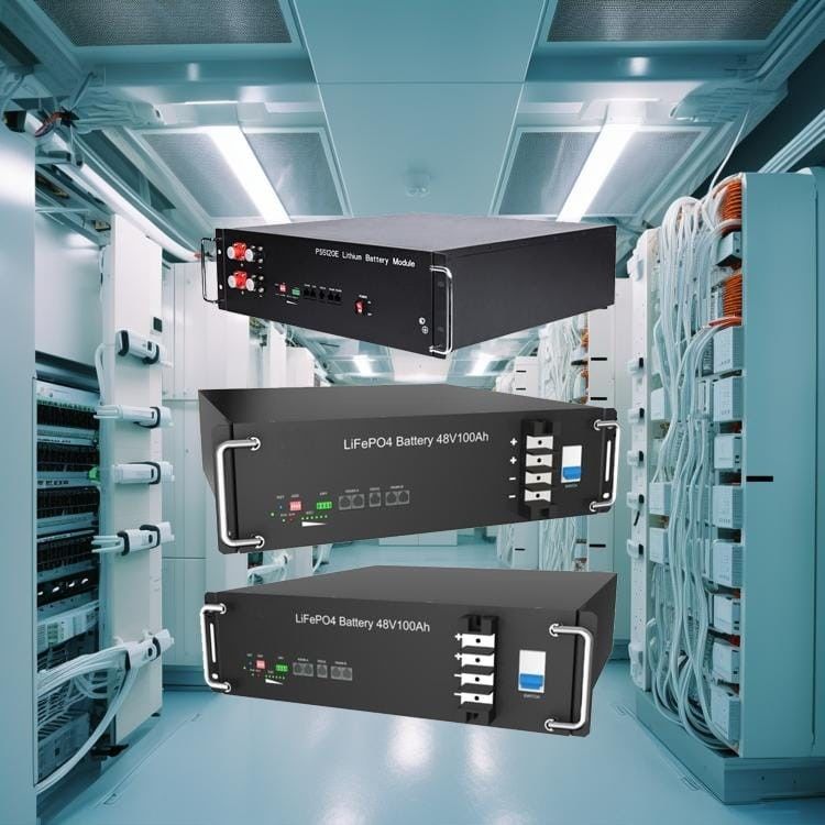 10.24kwh 200Ah Lityum Bataryası Lifepo4 Rackmount Lityum Bataryası Ev Enerji Depolama Sistemi