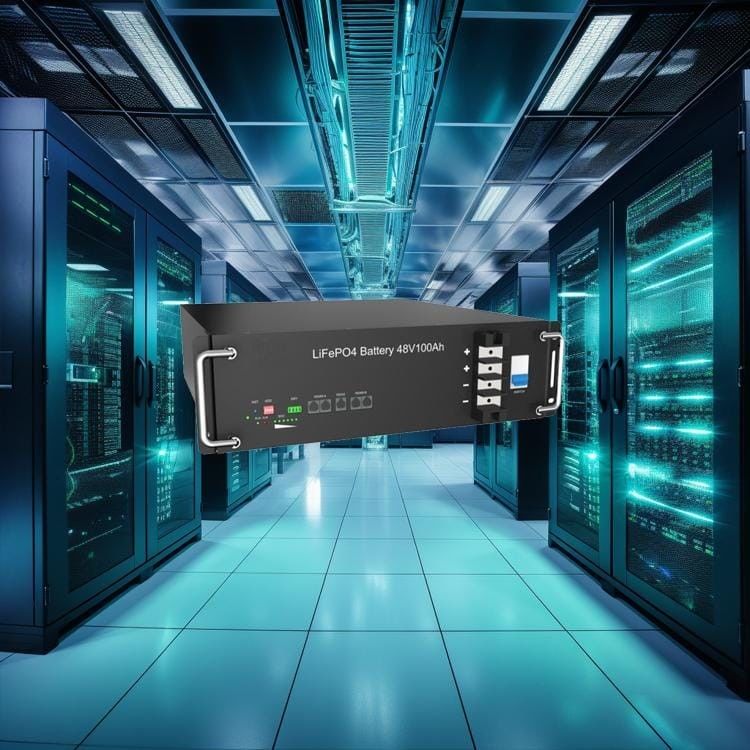 50kWh Yüksek Voltajlı Lifepo4 Rackmount Endüstriyel Lityum Pil Enerji Depolama Sistemi