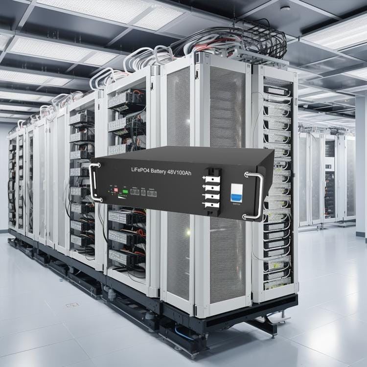51.2v 5.12kwh Enerji Depolamaları İçin Raklı Lityum Pil Güneş Telekom