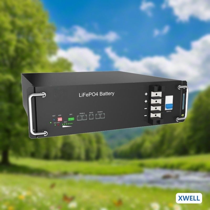 Düşük Voltajlı Rackmount Lifepo4 Lityum Pil Güç Depolama 30kwh & 50kwh